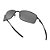 Óculos de Sol Oakley Square Wire Matte Black W/ Black Iridium Polarized - Imagem 5