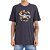 Camiseta Quiksilver Summers Ends Cinza Escuro Mescla - Imagem 1