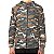 Jaqueta Oakley Camo Windbreaker Masculina Verde/Marrom - Imagem 1