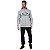 Moletom Oakley Aberto Bark F/Z Hoodie Masculino Cinza Claro - Imagem 4