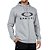 Moletom Oakley Aberto Bark F/Z Hoodie Masculino Cinza Claro - Imagem 1