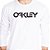 Camiseta Oakley Mark II Manga Longa Masculina Branco - Imagem 3
