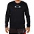 Camiseta Surf Oakley Blade Surf Manga Longa Masculina Preto - Imagem 1