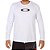 Camiseta Surf Oakley Blade Surf Manga Longa Masculina Branco - Imagem 1