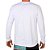 Camiseta Surf Oakley Blade Surf Manga Longa Masculina Branco - Imagem 2