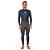 Wetsuit Long John Quiksilver 3/2mm Prologue Back Zip FLT Preto/Azul - Imagem 3