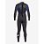 Wetsuit Long John Quiksilver 3/2mm Prologue Back Zip FLT Preto/Azul - Imagem 2