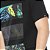 Camiseta Quiksilver Hyperas Masculina Preto - Imagem 3