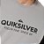 Camiseta Quiksilver Scripted Masculina Cinza/Preto - Imagem 3