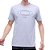 Camiseta Oakley Blur Storm Heather Masculina Cinza Claro - Imagem 1