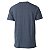 Camiseta Hurley Silk O&O Solid Masculina Cinza Escuro Mescla - Imagem 2