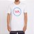 Camiseta RVCA VA Mod Masculina Off White - Imagem 1