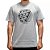 Camiseta Quiksilver Bubble Dreams Cinza Mescla - Imagem 1