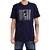 Camiseta Quiksilver Jungle Options Masculina Azul Marinho - Imagem 1