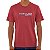 Camiseta Quiksilver Retro Lines Masculina Vermelho - Imagem 1