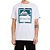 Camiseta Quiksilver Tracks Masculina Branco - Imagem 1