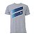 Camiseta Hurley Icon Slash Gradient Masculina Cinza Claro - Imagem 1