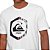 Camiseta Quiksilver Kahuku Masculina Branco - Imagem 3