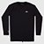 Lycra Rashguard RVCA Manga Longa VA Preto - Imagem 1