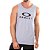 Regata Oakley Bark Tank Masculina Cinza Claro - Imagem 3