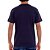 Camiseta Quiksilver Block Down Masculina Azul Marinho - Imagem 2