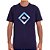 Camiseta Quiksilver Tropics Masculina Azul Marinho - Imagem 1