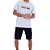 Camiseta Quiksilver Jungle Jim Masculina Azul Claro - Imagem 4