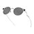 Óculos de Sol Oakley Deadbolt Satin Chrome W/ Prizm Black - Imagem 4