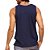 Regata Oakley Patch 2.0 Tank Masculina Azul Marinho - Imagem 2