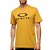 Camiseta Oakley O-Bark Masculina Amarelo Escuro - Imagem 1