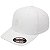 Boné Quiksilver Aba Curva Logo Reflective Branco - Imagem 1