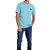 Camiseta Quiksilver Patch Masculina Azul - Imagem 4