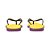 Chinelo Oakley Rest 2.0 Amarelo/Roxo - Imagem 4