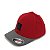 Boné Quiksilver Aba Curva Matte Square Vermelho Escuro - Imagem 1