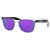 Óculos de Sol Oakley Frogskins Polished Clear W/ Prizm Violet - Imagem 1