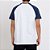 Camiseta RVCA Test Scan Masculina Branco/Azul Marinho - Imagem 2