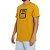 Camiseta Billabong United Stacked Masculina Amarelo - Imagem 3