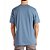 Camiseta Volcom Pist Shane Masculina Azul Claro - Imagem 2