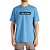 Camiseta Volcom New Euro Masculina Azul - Imagem 1