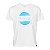 Camiseta Hurley Circle Dye Logo Masculina Branco - Imagem 1