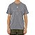 Camiseta Hurley Homeward Masculina Cinza Escuro - Imagem 1