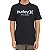 Camiseta Hurley Silk Rio Janeiro Masculina Preto - Imagem 1