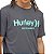 Camiseta Hurley Silk Rio Janeiro Masculina Cinza Escuro - Imagem 3
