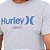 Camiseta Hurley Silk Carioca Masculina Cinza Claro - Imagem 3