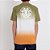 Camiseta Element Fade Out Masculina Verde/Laranja - Imagem 2