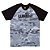 Camiseta Element Snow Camo Raglan Masculina Preto/Cinza - Imagem 3