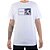Camiseta Hurley Silk Box Masculina Branco - Imagem 1