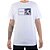 Camiseta Hurley Silk Box Masculina Branco - Imagem 1
