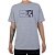 Camiseta Hurley Silk Box Masculina Cinza Claro - Imagem 1