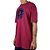 Camiseta Element Solarium Masculina Rosa Escuro - Imagem 3